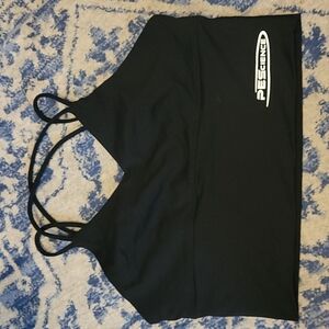 PEScience sz large black sports bra  WL60